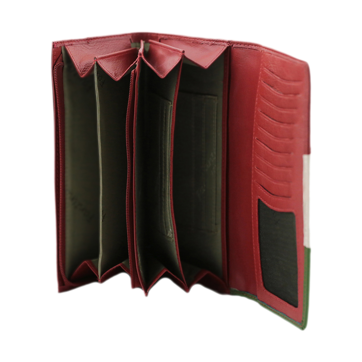 Dispartures Women_s Wallet in Vera Multicolor Great Leather Women's leather wallet pockets