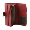 Women's leather wallet zipper
