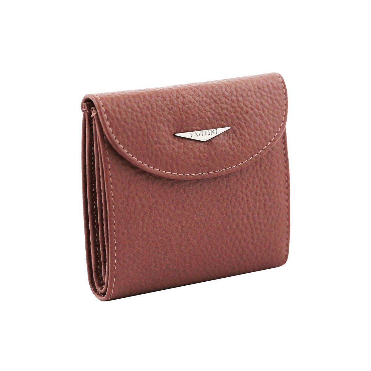 Pink jockeys portfolio – Fantini leather goods Women's leather wallet made in Italy