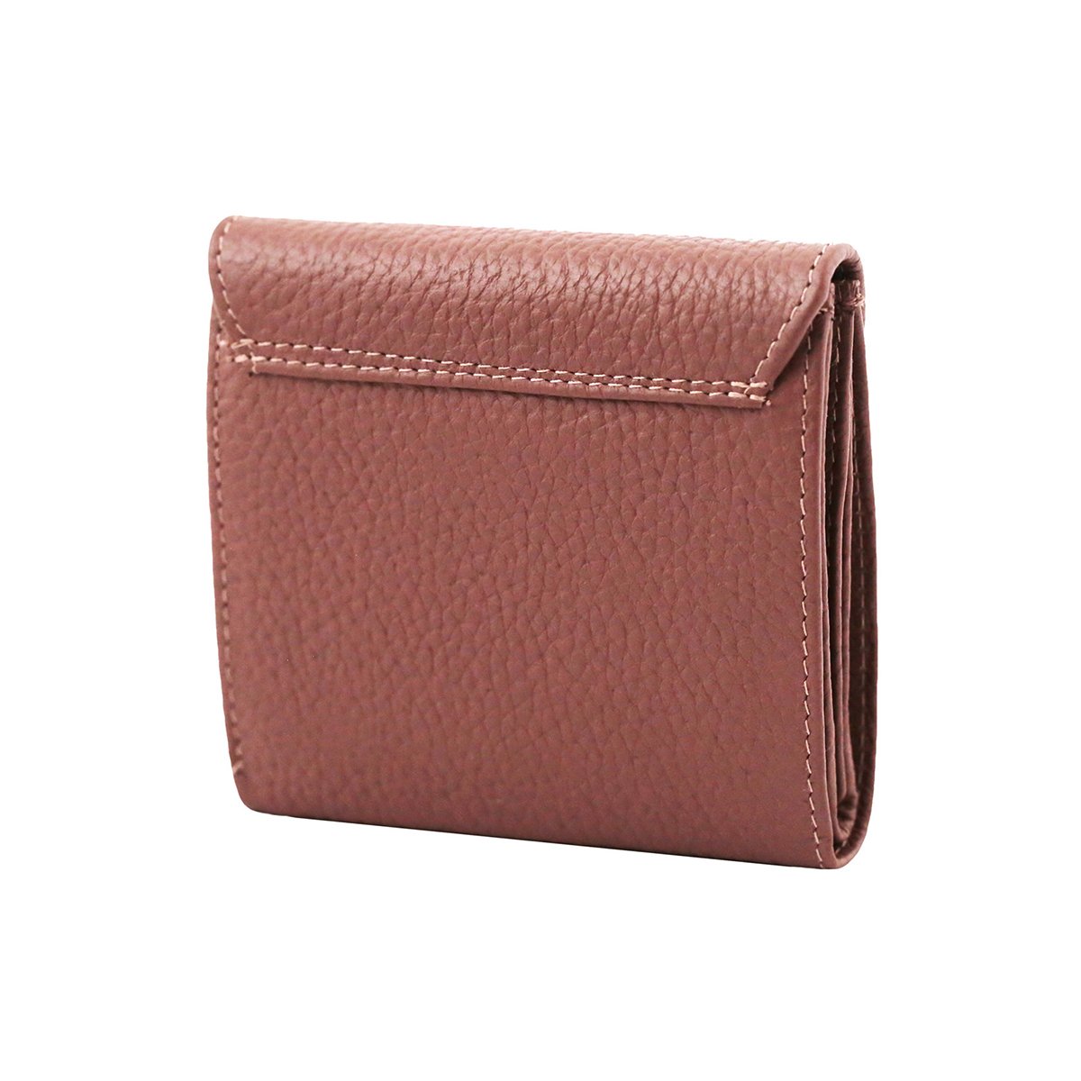Retro Pink Women_s Leather Wallet pink Handmade women's wallet