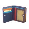 Women's leather wallet pockets
